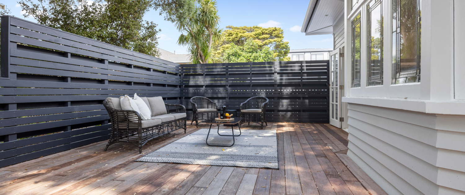 Exterior Deck Staining